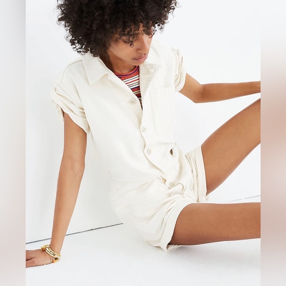 Madewell x As Ever Short Coveralls - Picture 2 of 7